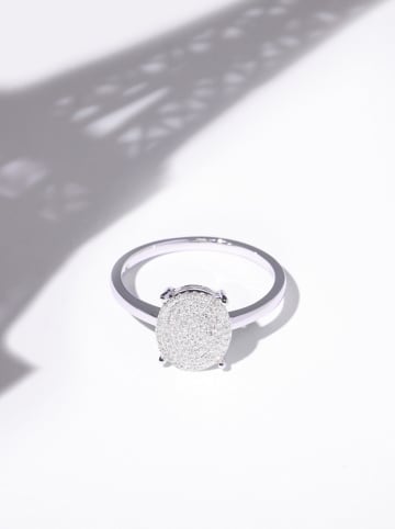 DIAMOND & CO Weißgold-Ring "Sublissime" mit Diamanten