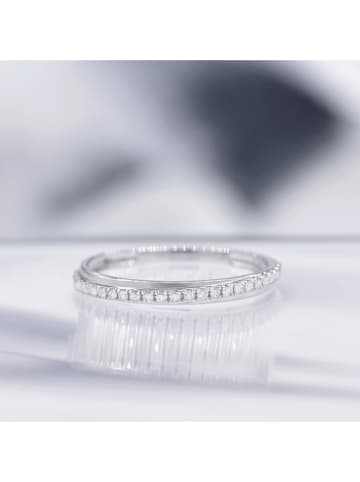 DIAMOND & CO Weißgold-Ring "Alliance Divine" mit Diamanten