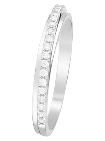 CARATELLI Weißgold-Ring "Alliance Divine" mit Diamanten