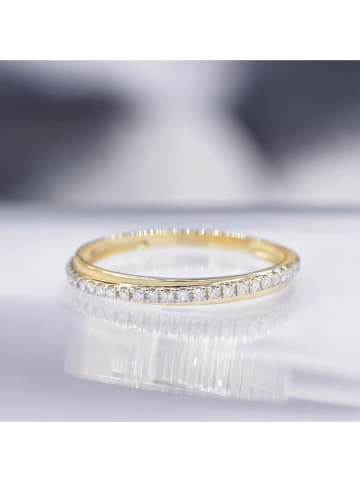 DIAMOND & CO Gouden ring "Alliance divine" met diamanten
