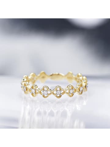 CARATELLI Gold-Ring "Alicante" mit Diamanten