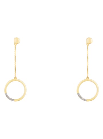 DIAMOND & CO Gouden oorstekers "Alexa" met diamanten