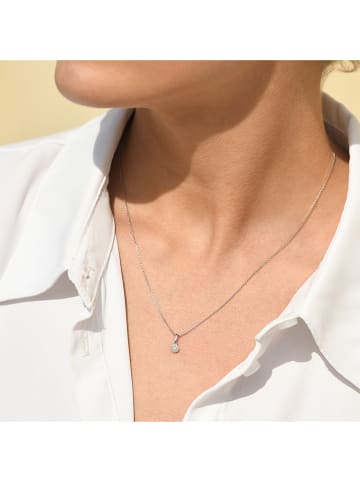 CARATELLI Witgouden hanger "Idylle" met diamanten