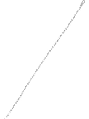 DIAMOND & CO Weißgold-Armkette "Ligne de Chance" mit Diamanten