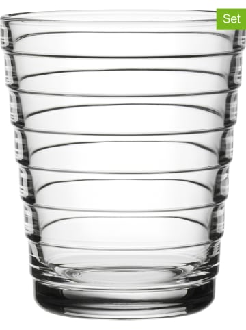 iittala 2er-Set: Gläser "Aino Aalto" in Transparent - 220 ml