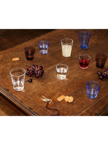 iittala 2-delige set: glazen ''Kartio'' blauw - 210 ml