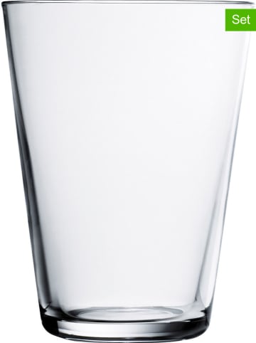 iittala 2-delige set: glazen "Kartio" transparant - 400 ml