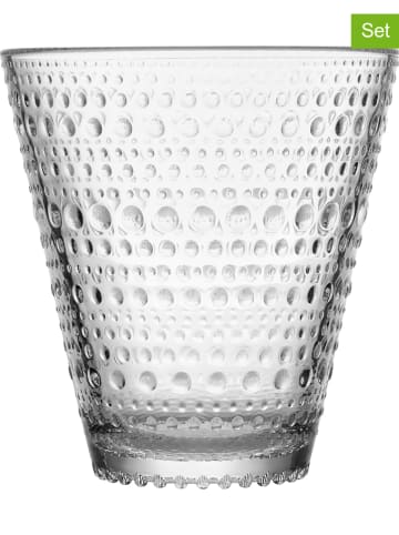 iittala 2-delige set: glazen "Kastehelmi" - 300 ml