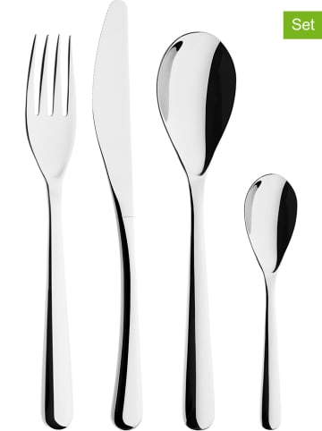 iittala 16-delige gepolijste, roestvrijstalen bestekset "Piano"