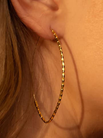 L instant d Or Gold-Creolen "Créoles Fino"