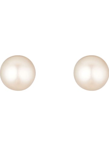L'OR by Diamanta Gouden oorstekers "My pearl" met parels
