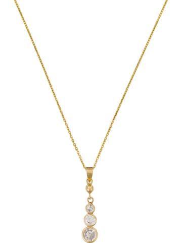 OR ÉCLAT Gouden hanger "Brillants pendants" met edelstenen