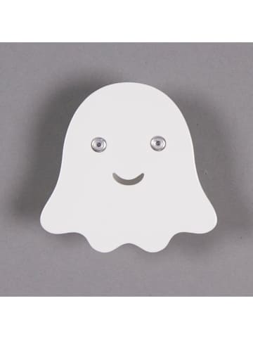 roommate Wandhaak "Ghost" wit - (B)9,5 x (H)8,6 x (D)3,5 cm