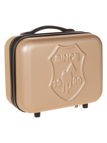 Gentleman Farmer Beautycase "Damon" goudkleurig - (B)30 x (H)23 x (D)16 cm