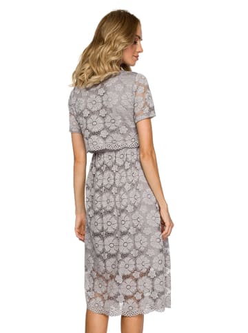 made of emotion Kleid in Grau/ Bunt