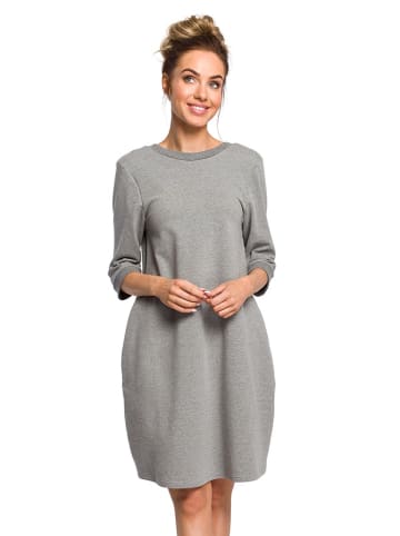 made of emotion Sukienka w kolorze szarym