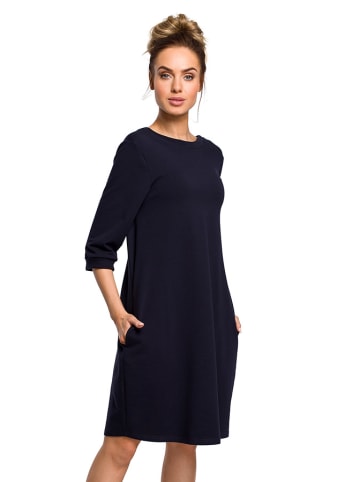 made of emotion Sukienka w kolorze granatowym