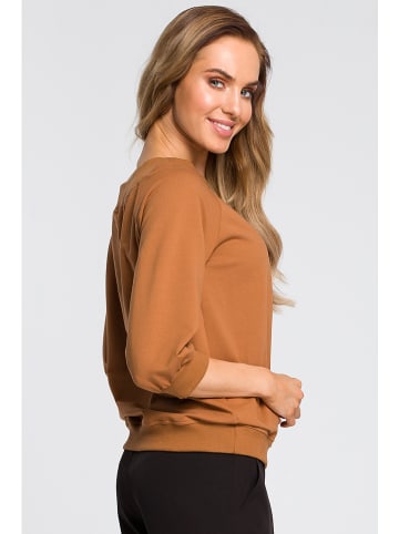 made of emotion Sweatshirt lichtbruin