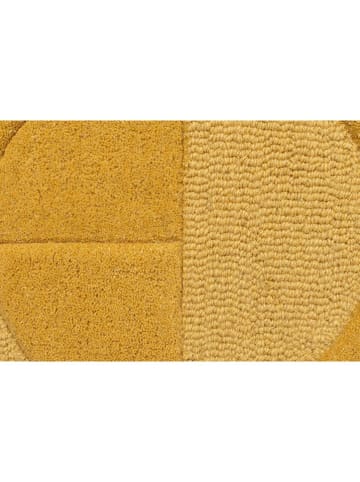 Flair Rugs Woll-Teppich in Ocker