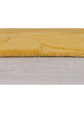 Flair Rugs Woll-Teppich in Ocker