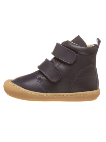 Kmins Skórzane sneakersy w kolorze granatowym