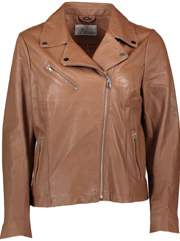 7eleven Lederjacke "Arona" in Cognac