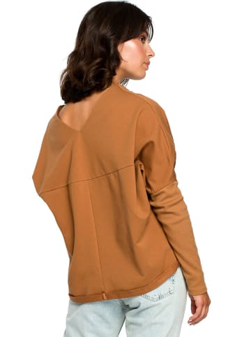 Be Wear Sweatshirt in Senf