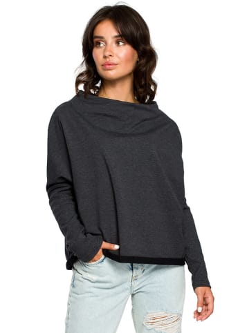 Be Wear Bluza w kolorze grafitowym