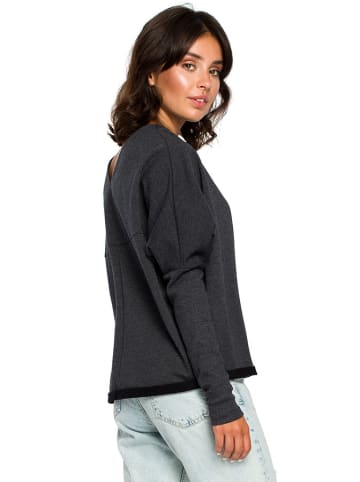 Be Wear Sweatshirt in Anthrazit