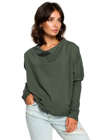 Be Wear Sweatshirt in Khaki