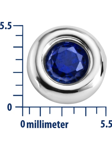 Revoni Weißgold-Ohrstecker mit Edelsteinen