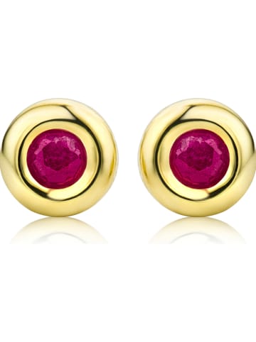 Revoni Gold-Ohrstecker mit Edelsteinen