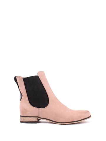 Zapato Leder-Chelsea-Boots in Rosé
