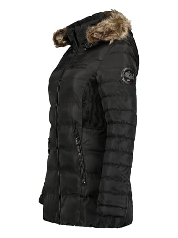 Canadian Peak Płaszcz zimowy "Anieseak" w kolorze czarnym