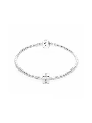 Pandora Silber-Bead mit Edelsteinen