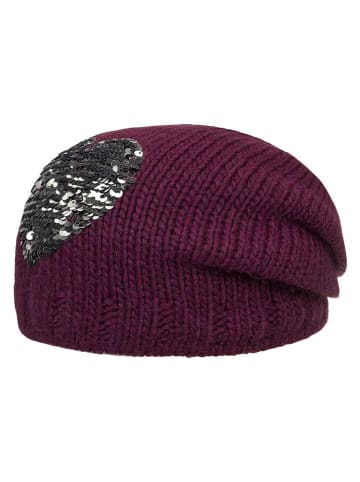Döll Czapka beanie w kolorze ciemnofioletowym