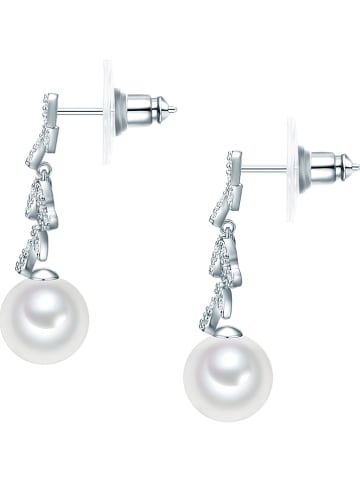 Perldesse Ohrstecker mit Perlen und Edelsteinen