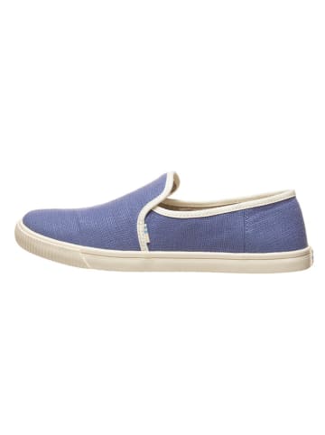 TOMS Instappers "Clemente - Heritage Canvas" lichtblauw