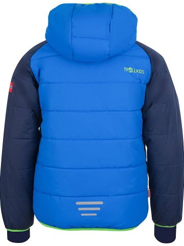Trollkids Kurtka narciarska "Hafjell XT" w kolorze niebiesko-granatowym