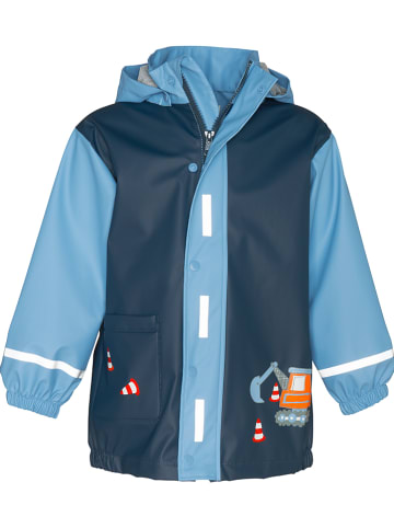 Playshoes - test Regenmantel donkerblauw/lichtblauw
