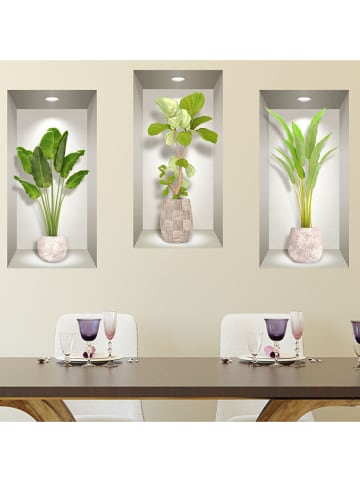 Ambiance Tatuaż ścienny 3D "Small Banana Trees"
