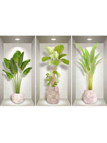 Ambiance Tatuaż ścienny 3D "Small Banana Trees"