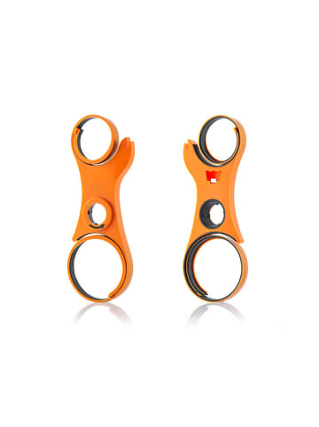 InnovaGoods Wielofunkcyjny otwieracz 5w1 w kolorze pomarańczowym - 9 x 24,5 x 2 cm