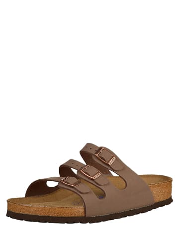 Birkenstock Slippers "Florida" lichtbruin - wijdte N