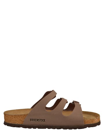 Birkenstock Pantoletten "Florida" in Hellbraun - Weite N
