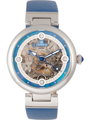 Empress Automatisch horloge "Adelaide" blauw/zilverkleurig