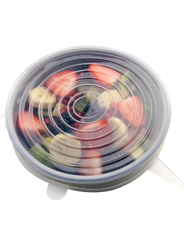Fackelmann 3tlg. Set: Frischhaltedeckel in Transparent
