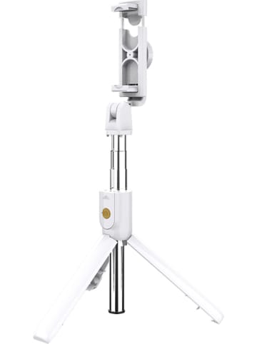 SmartCase Selfie-Stick in Weiß