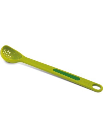 JosephJoseph Łyżka cedzakowa "Scoop & Pick" w kolorze zielonym - dł. 20 cm