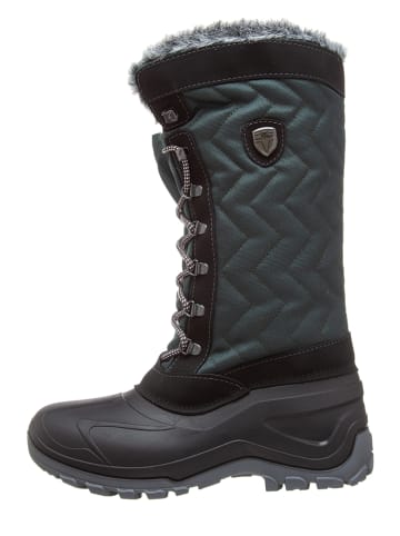 CMP Kozaki zimowe "Nietos" w kolorze ciemnozielonym